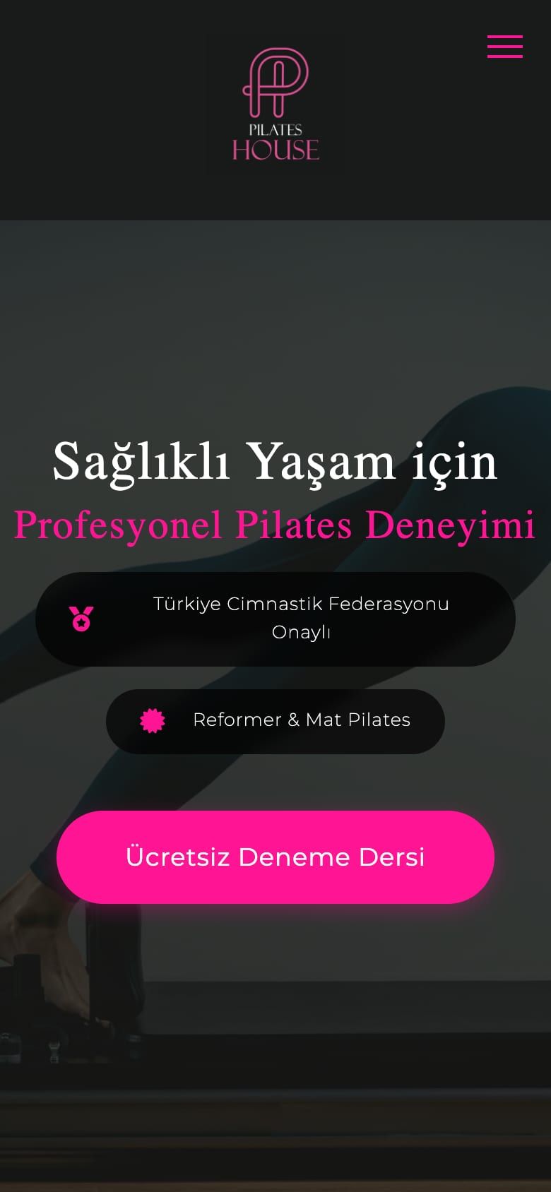 Pilates House — Telefonda görünüm