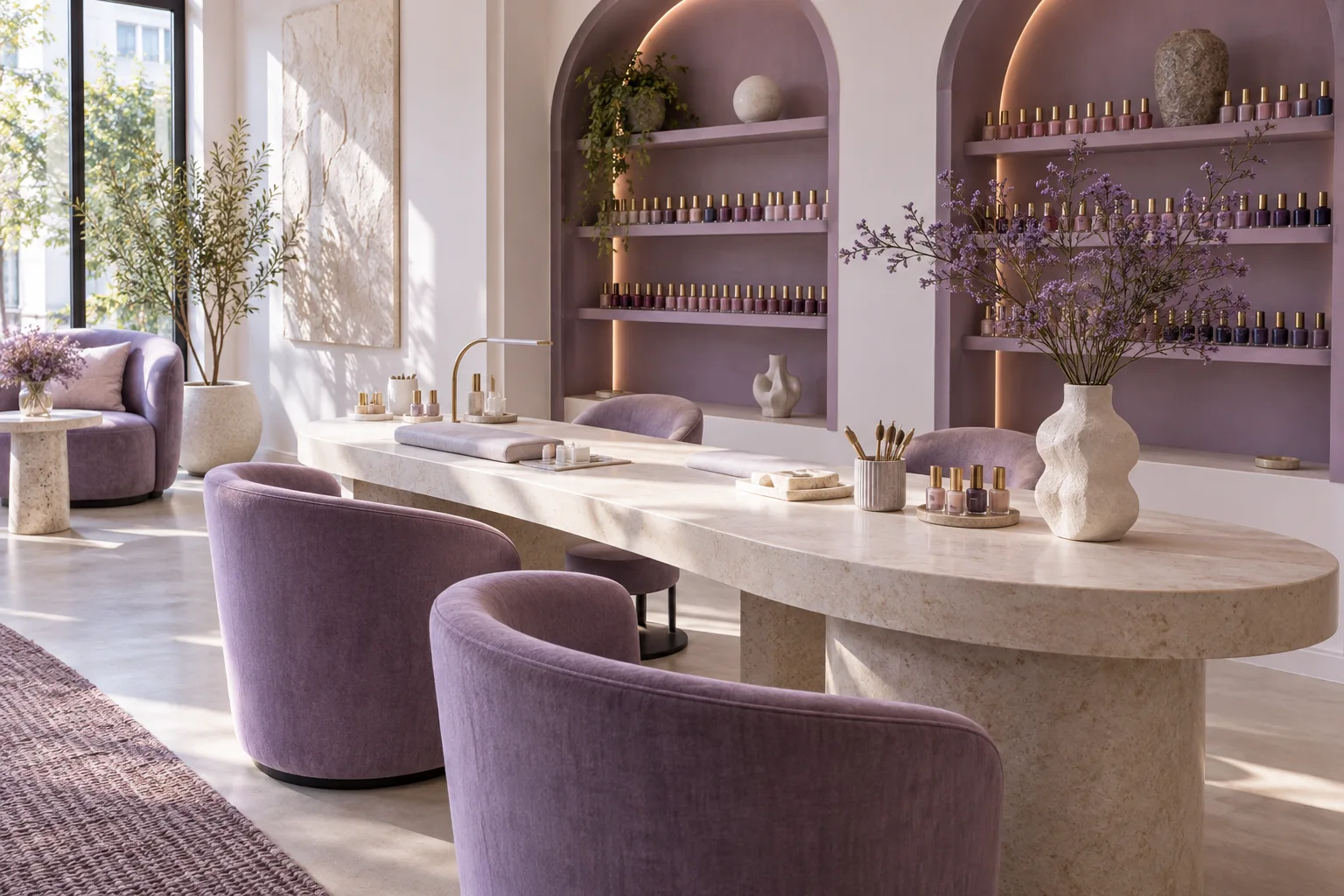 Mivelle için üretilmiş beauty studio konsept görseli
